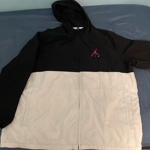 Air Jordan Windbreaker Size XXL White/Black/Red